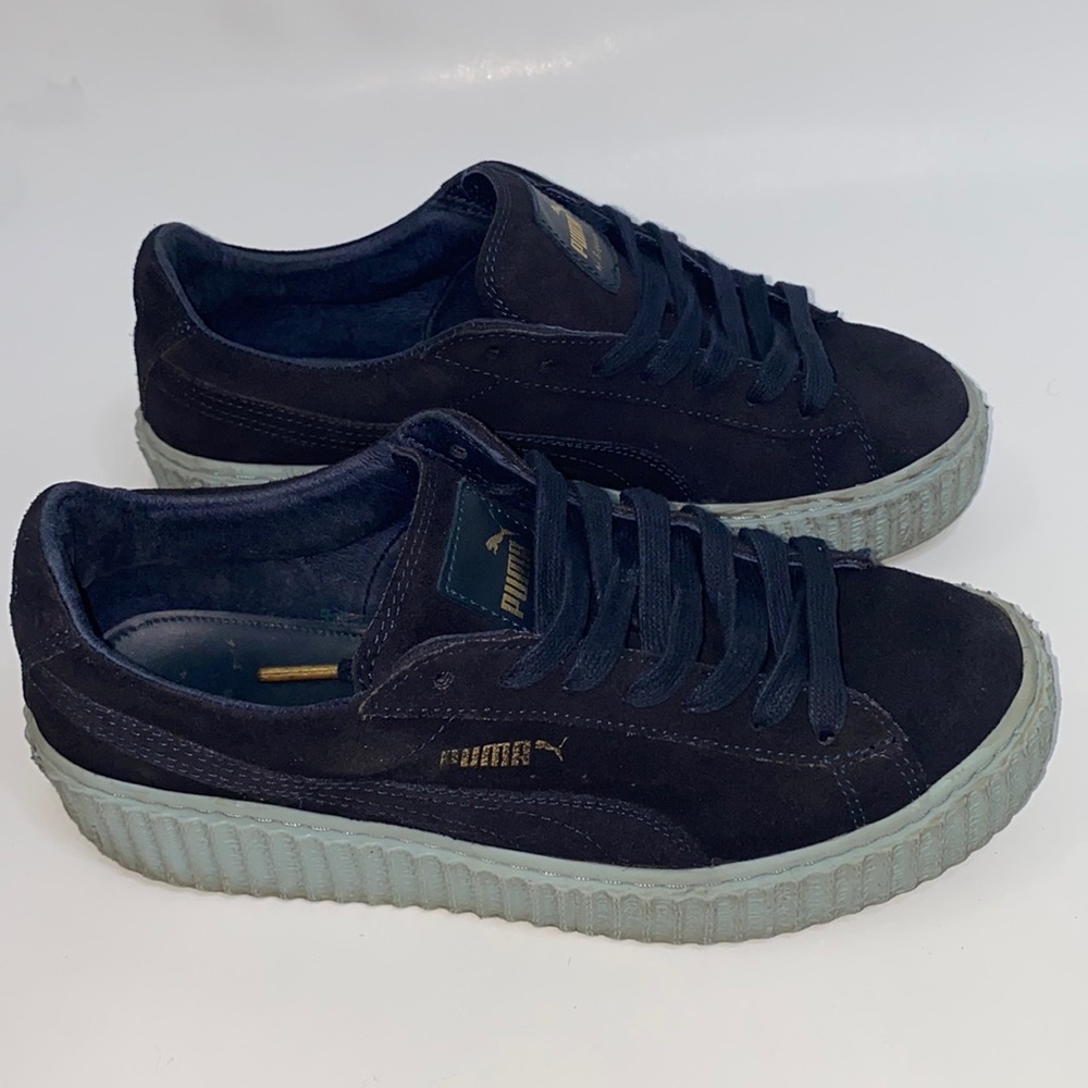 Puma x Rihanna WMNS Suede Creeper - Peacoat / Cool Blue